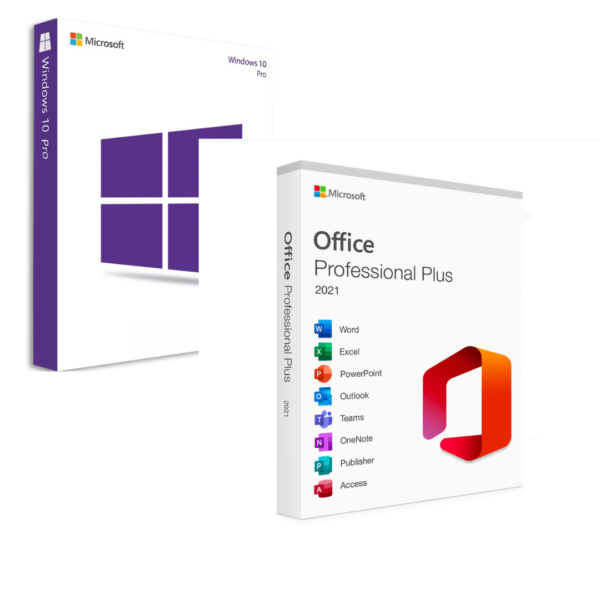 windows 10 and office 2021 bundle pack